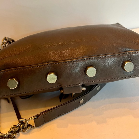 Rebecca Minkoff MAC leather crossbody gray - Picture 5 of 8